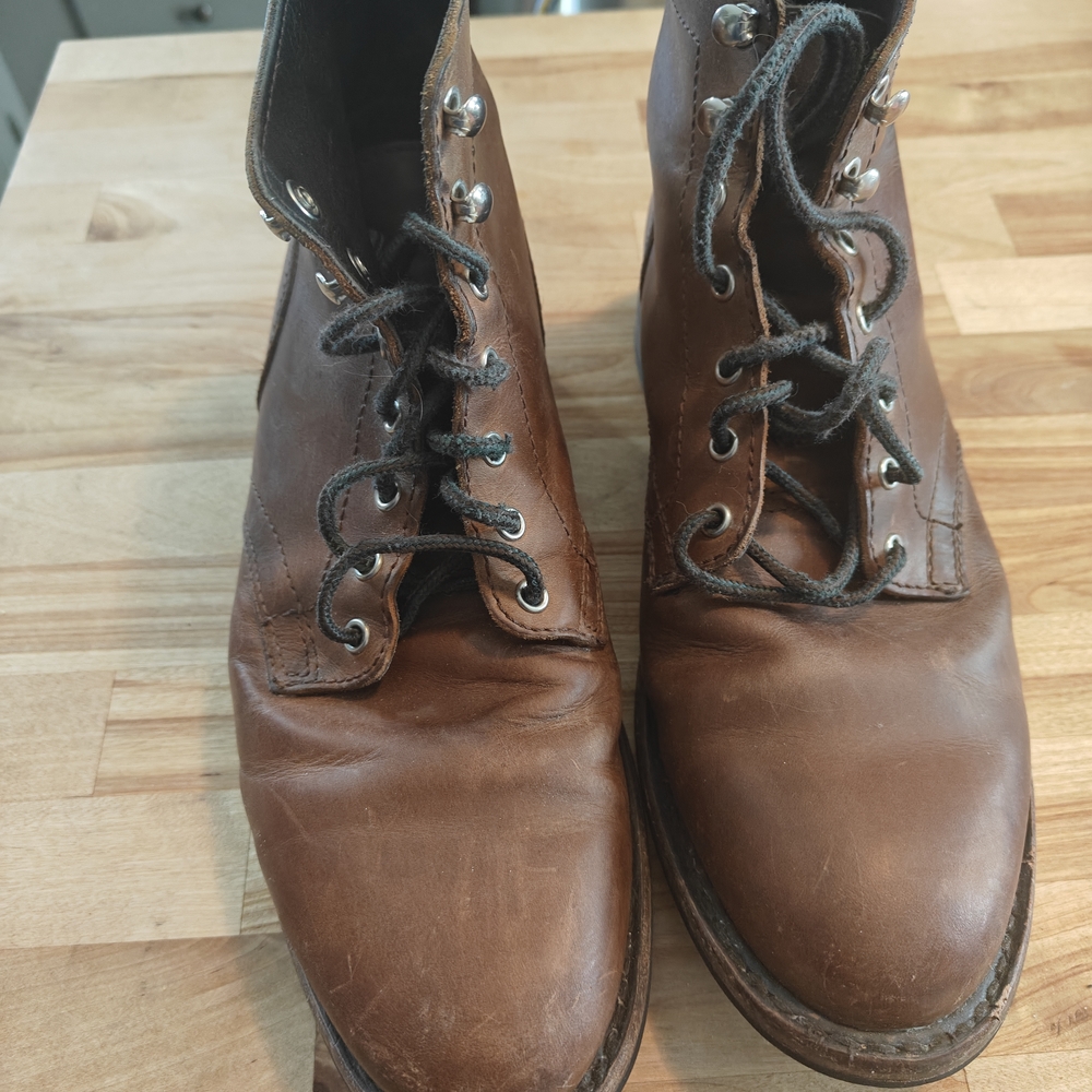 Thursday Boot Company Chestnut Leather Boots